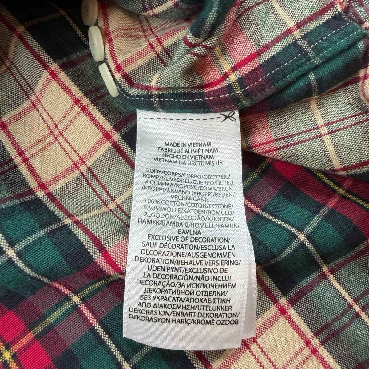 Polo Ralph Lauren Long Sleeve Classic Flannel Shirt, view 7