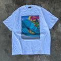 Quiksilver Vintage Y2K Art Surf T-shirt