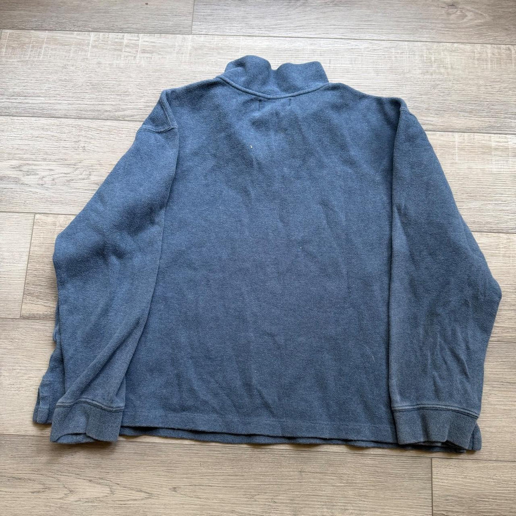 Vintage 2000's Beautiful Light Blue and Brown Polo, view 5