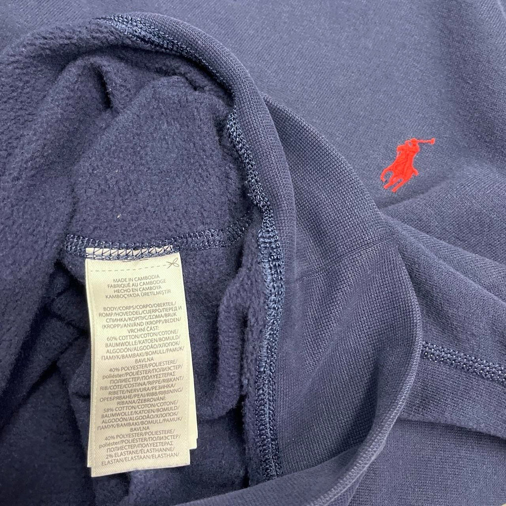 Polo Ralph Lauren Navy Blue Red Pony Crewneck, view 8