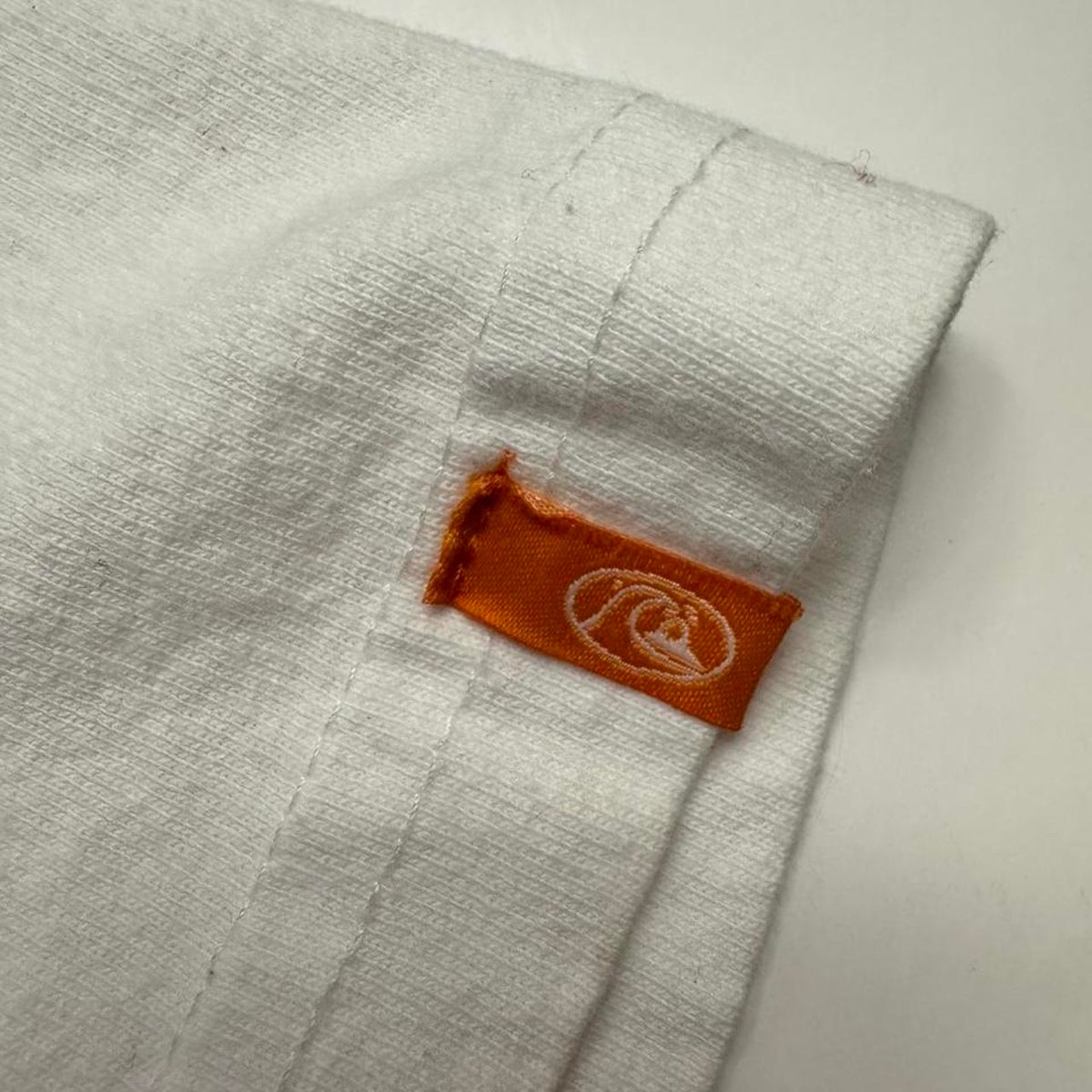 Quiksilver surf tee with graphic of a row of, view 3