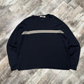 Vintage Y2K Navy Quiksilver Striped Surf