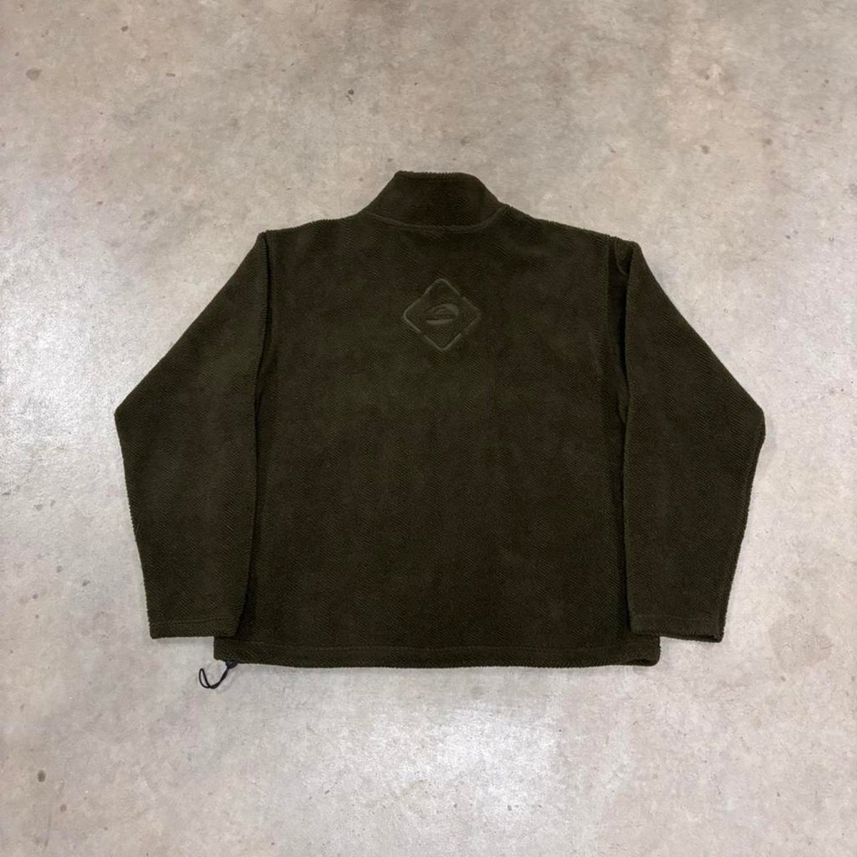 Y2K 2000s Green Quiksilver Quarter Zip Fleece, view 7