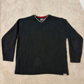 Vintage Y2K Quiksilver Textured Knit V-Neck