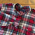 Polo Ralph Lauren Ralph Lauren Mens Red Green Blue Plaid Flannel Long