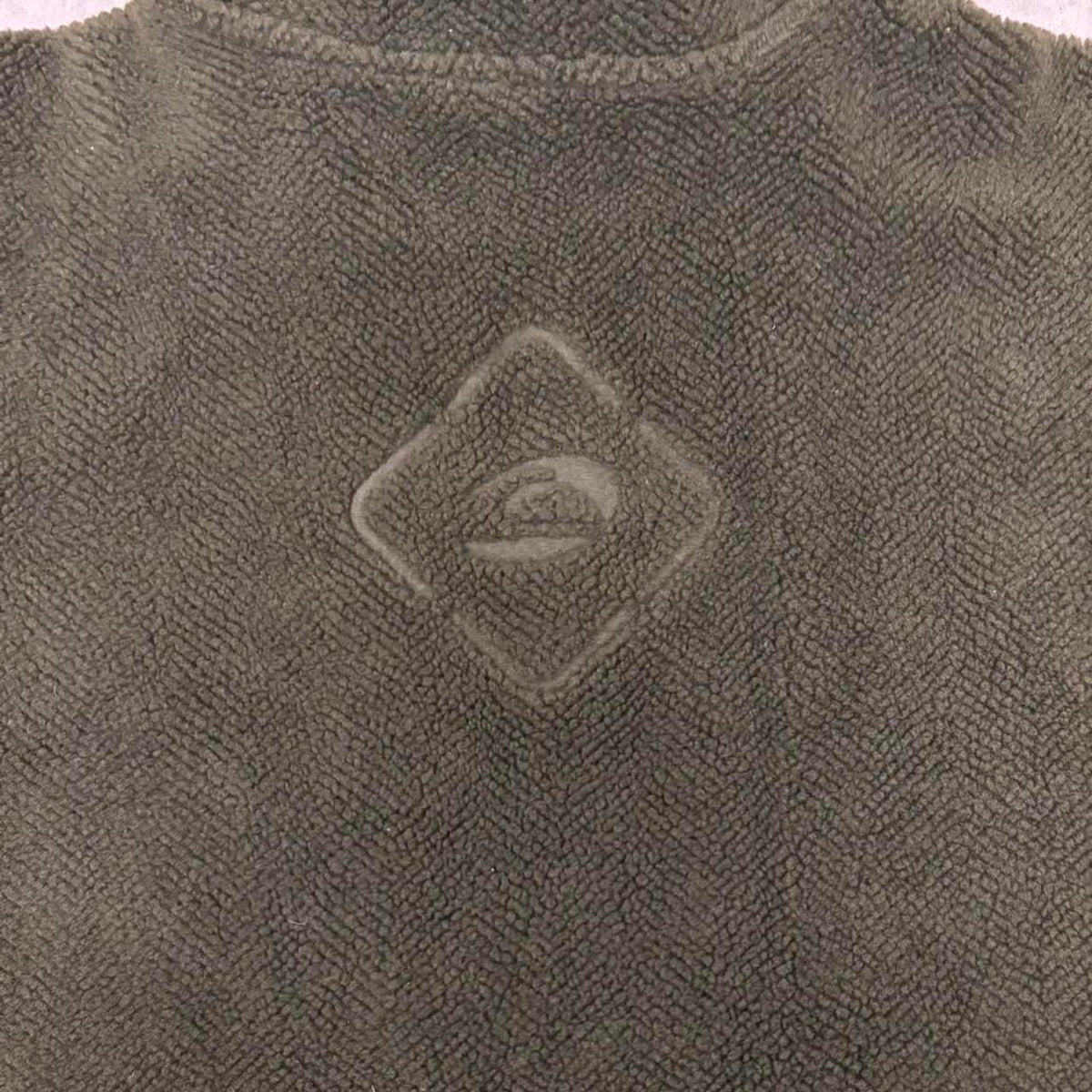 Y2K 2000s Green Quiksilver Quarter Zip Fleece, view 6
