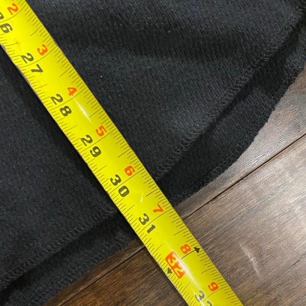 Y2K surfwear old navy Black crewneck sweatshirt with, view 6