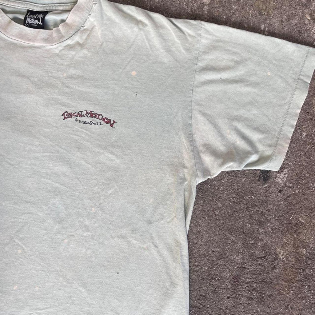 Billabong vintage 80s 90s local motion surf single stitch t, view 5