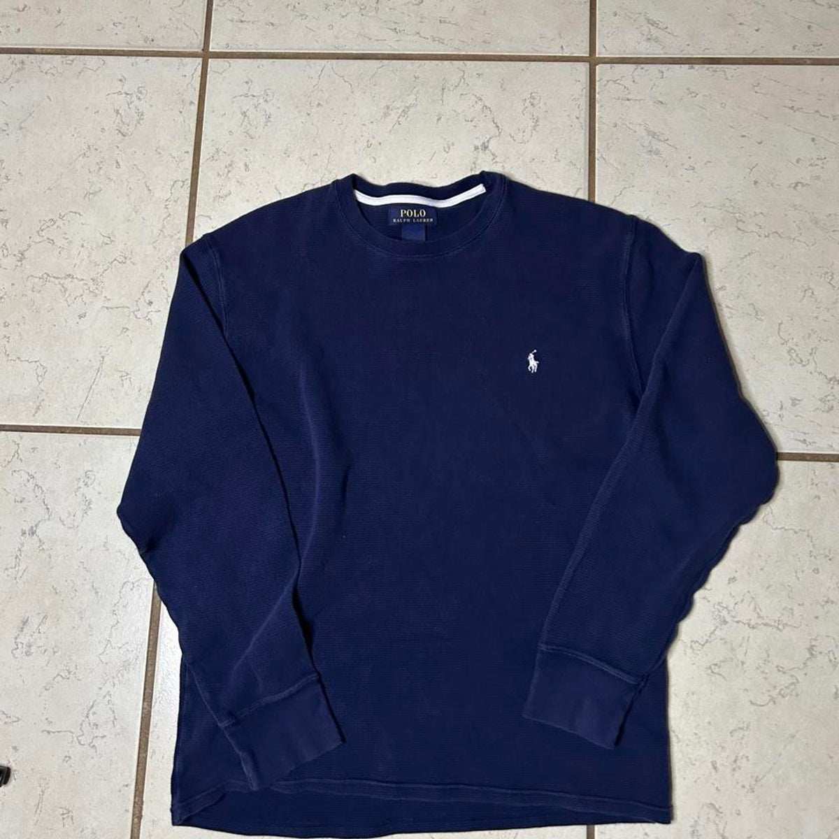 Navy blue Polo Ralph Lauren crewneck sweatshirt
