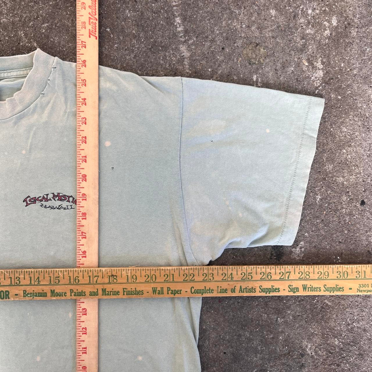 Billabong vintage 80s 90s local motion surf single stitch t, view 7