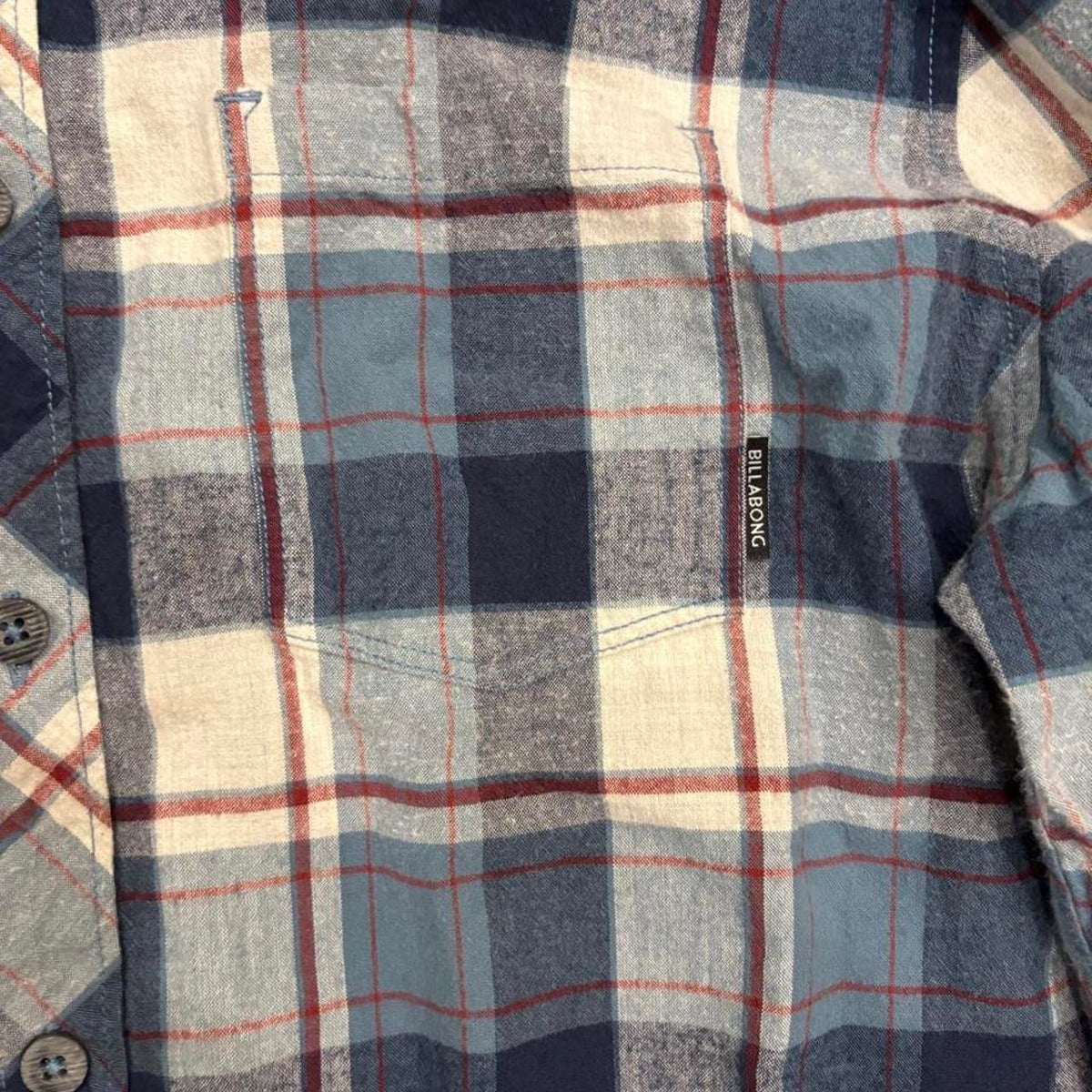 Vintage Billabong Coastline Flannel Shirt - Blue, view 3