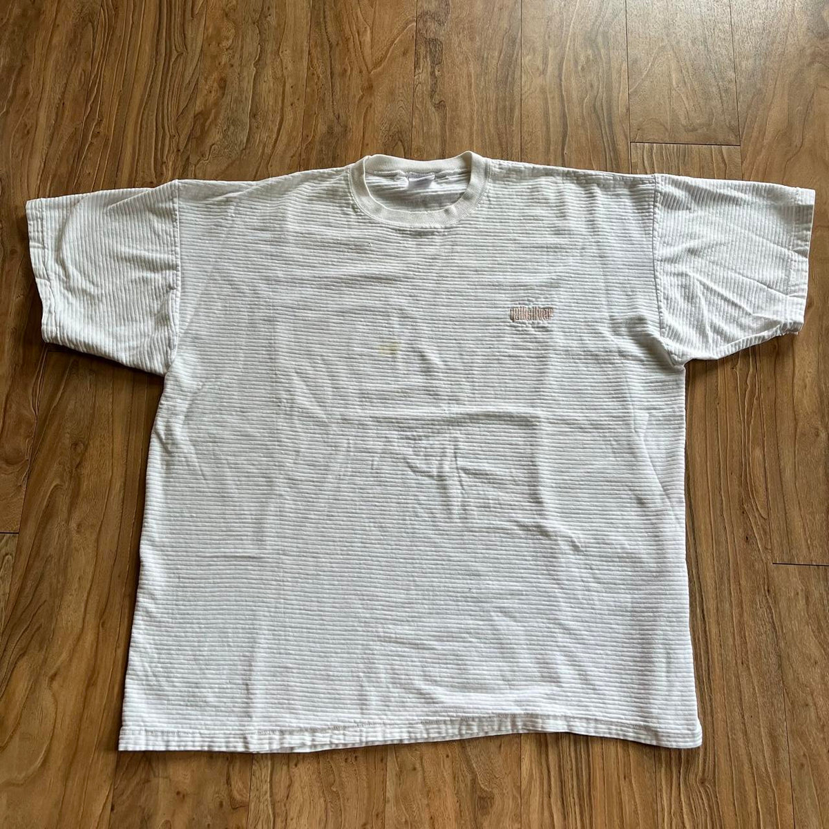 Vintage 90s Quiksilver boxy stripe texture single