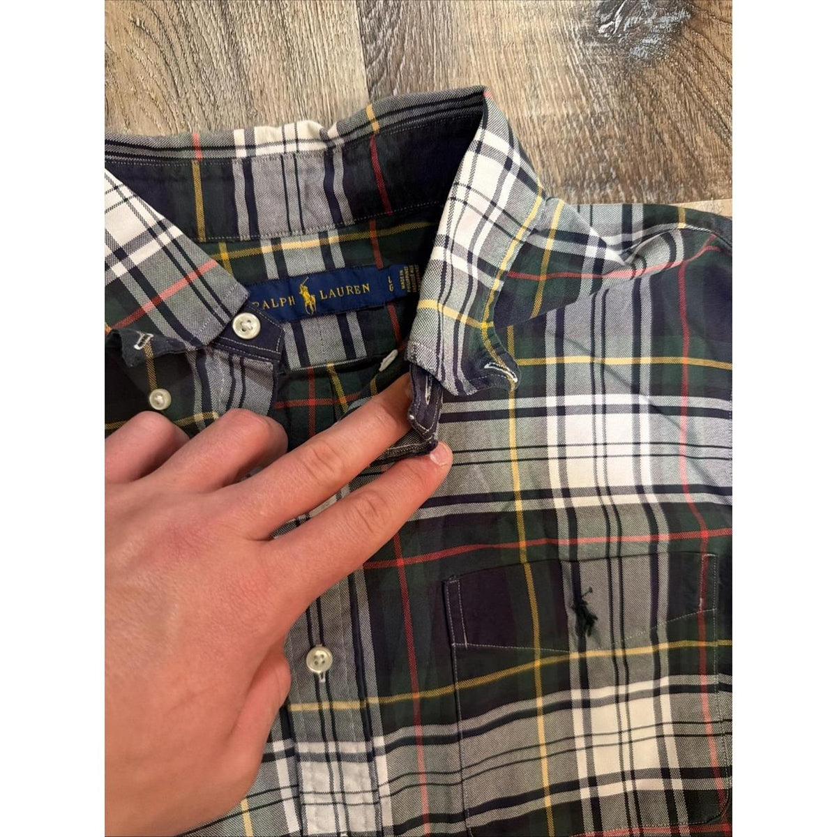 Polo Ralph Lauren Ralph Lauren Long-sleeve Button Down Shirt Mens, view 2