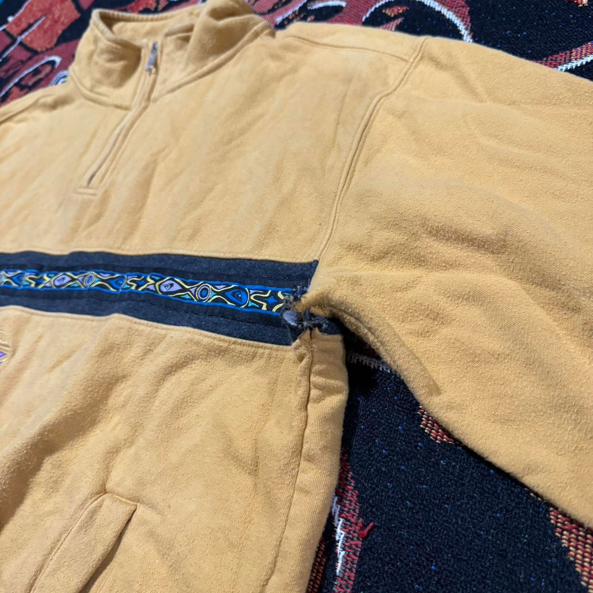 Vintage Y2K Quiksilver Surf Pullover Quarter Zip, view 4