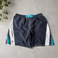 Crazy y2k ocean pacific board shorts striped loose