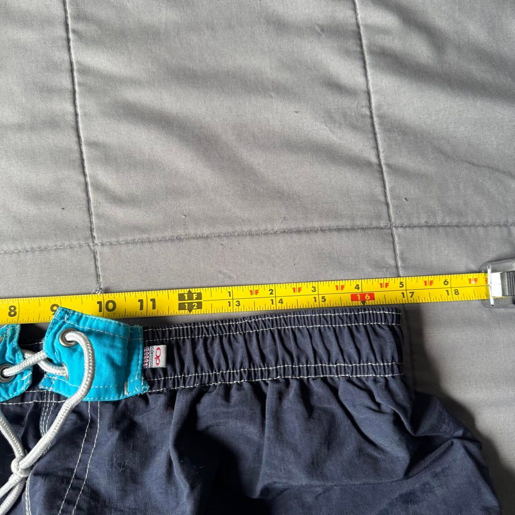Crazy y2k ocean pacific board shorts striped loose, view 6