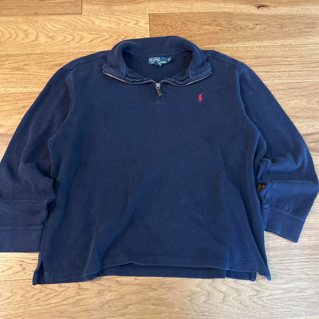 Polo Ralph Lauren quarterzip sweatshirt. Size XL
