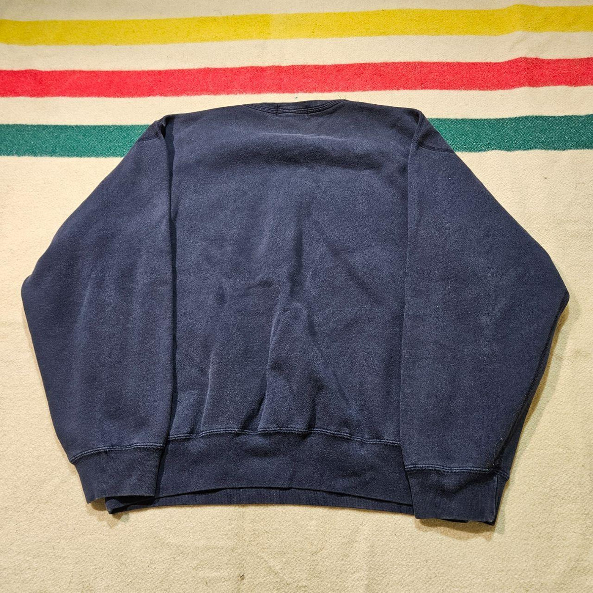 Vintage 90s Polo Ralph Lauren Navy Crewneck, view 4