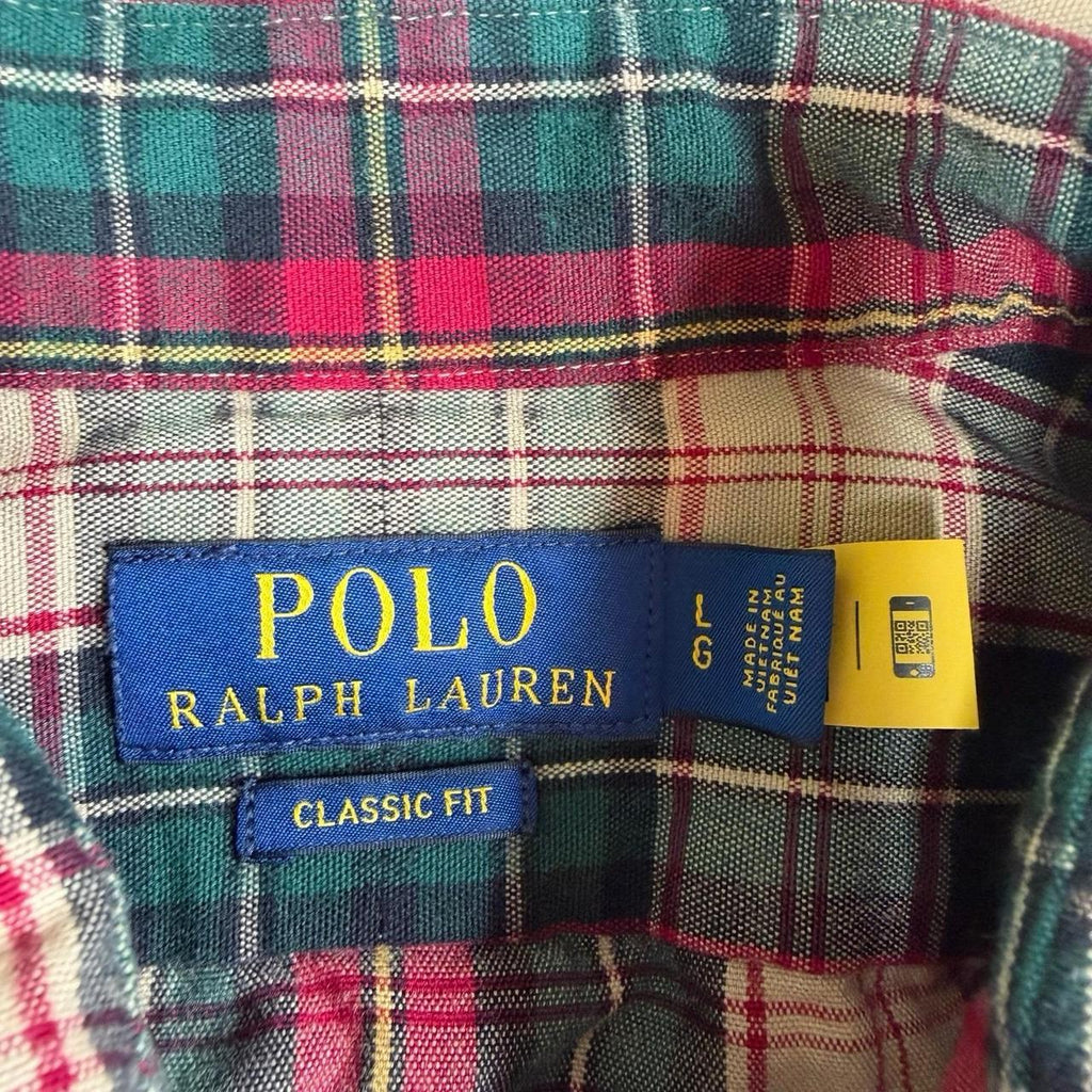 Polo Ralph Lauren Long Sleeve Classic Flannel Shirt, view 3