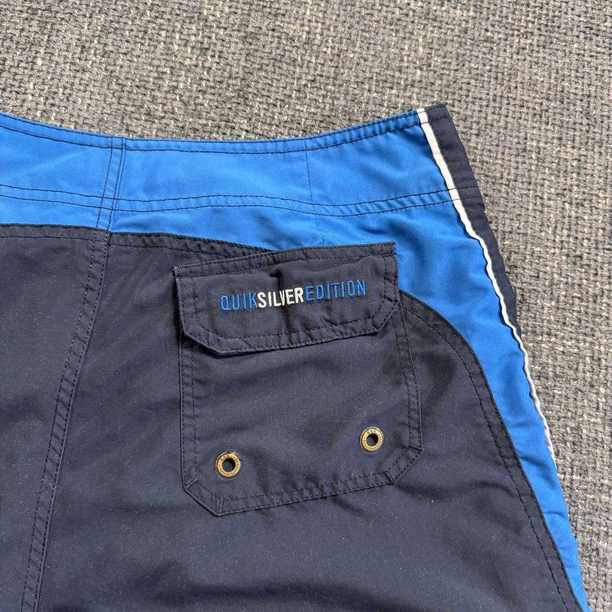 Quiksilver Silver Edition Board Shorts Mens 32 Black, view 7