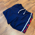 Quiksilver Vintage 90s style Nature Life swim shorts with sick