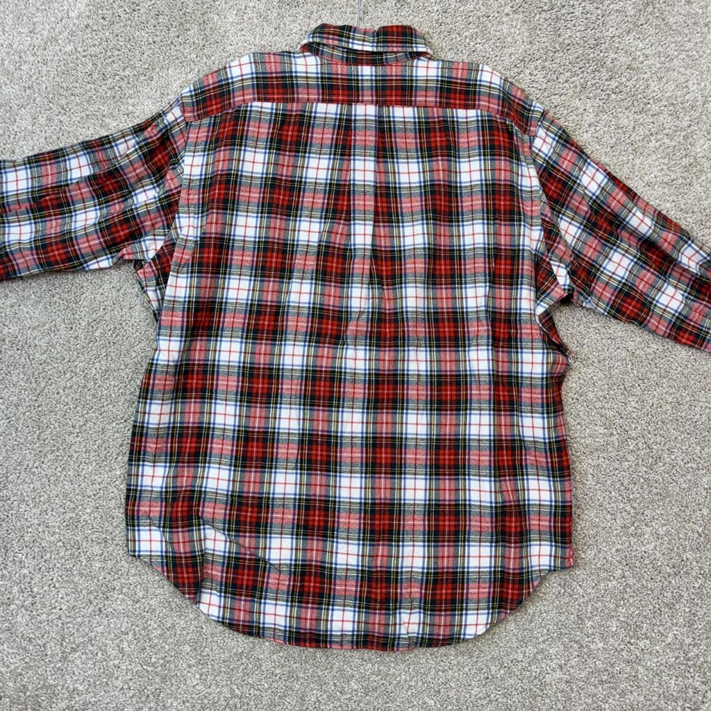 Polo Ralph Lauren Ralph Lauren Button Down Shirt Mens XL Red Plaid, view 2