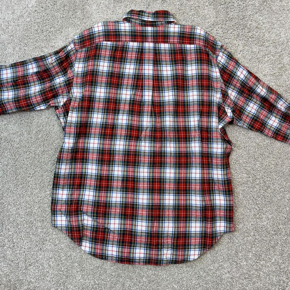 Polo Ralph Lauren Ralph Lauren Button Down Shirt Mens XL Red Plaid, view 2