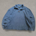Vintage 2000's Beautiful Light Blue and Brown Polo