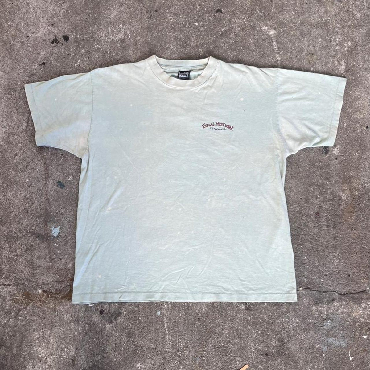 Billabong vintage 80s 90s local motion surf single stitch t, view 4