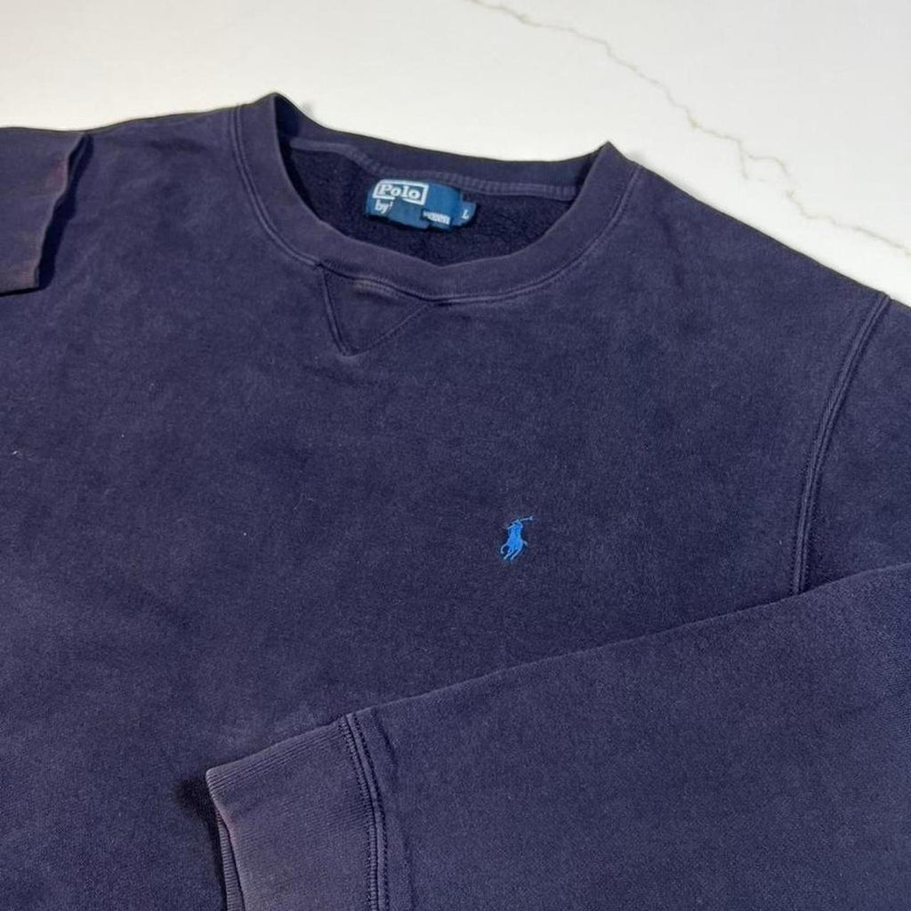 Heavyweight Polo Ralph Lauren Sweatshirt Mens Navy