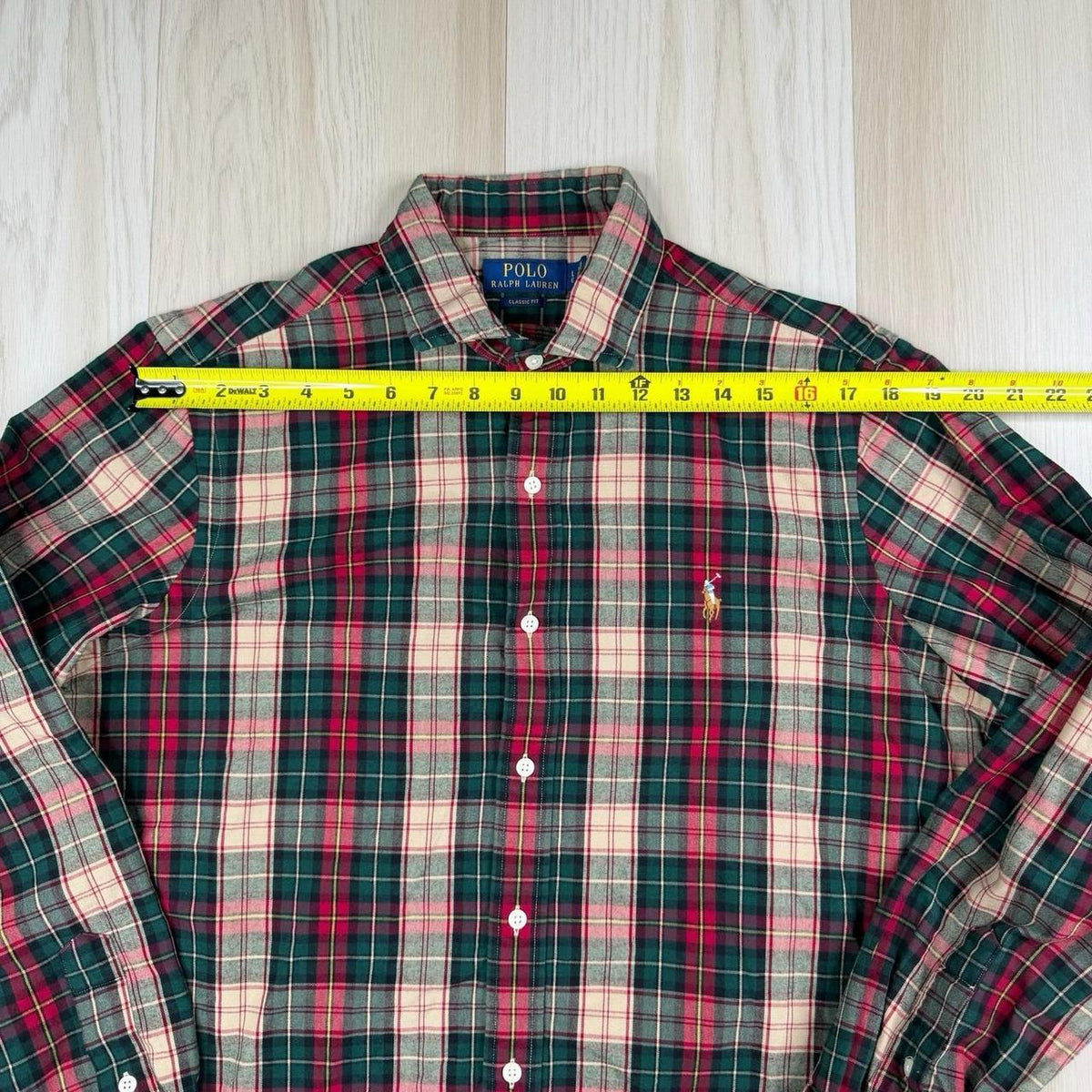 Polo Ralph Lauren Long Sleeve Classic Flannel Shirt, view 6