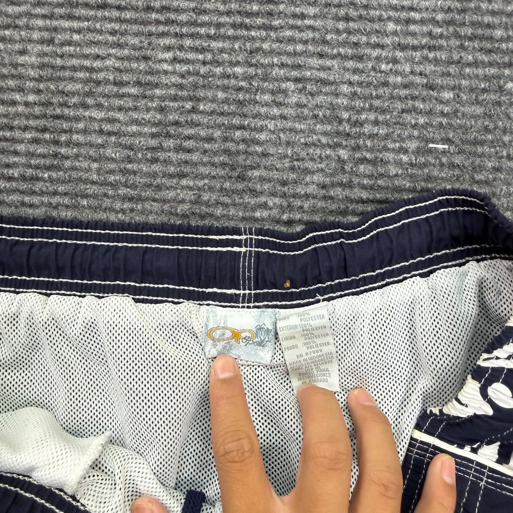 2000s Ocean Pacific floral Board shorts, view 3