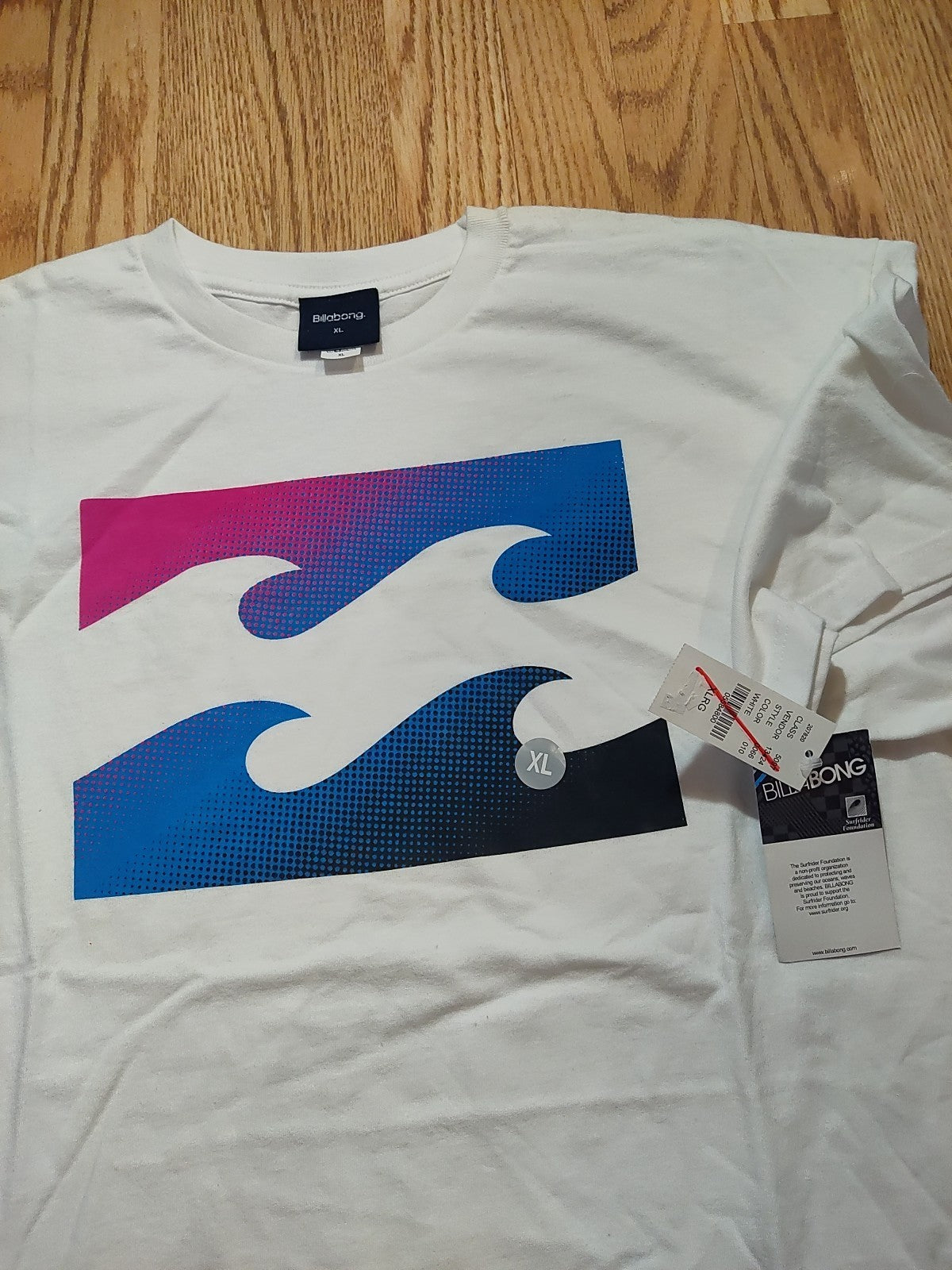 Quiksilver Vintage Y2K Billabong Shirt Grunge Mens XL White Surf 2000s…, view 2