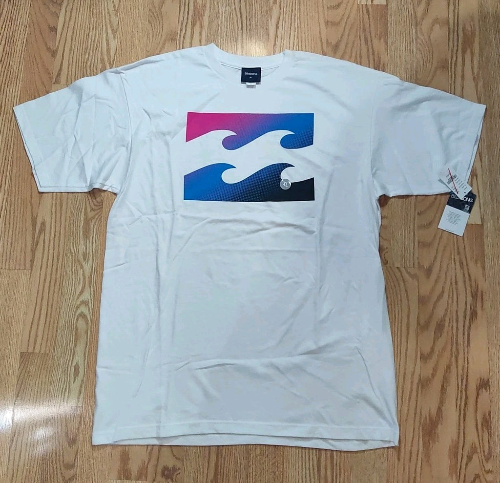 Quiksilver Vintage Y2K Billabong Shirt Grunge Mens XL White Surf 2000s…